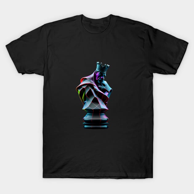 The King – Chess T-Shirt by Urban Gypsy Designs